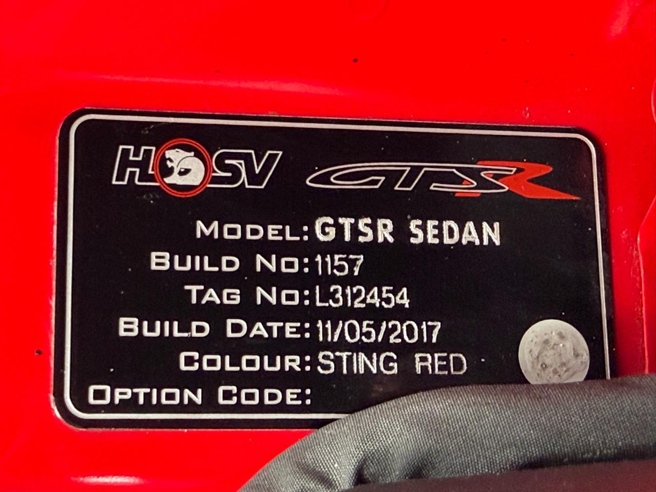2017 Holden HSV
